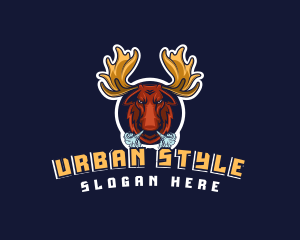 Wild Angry Moose Gaming Logo