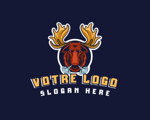 Wild Angry Moose Gaming Logo