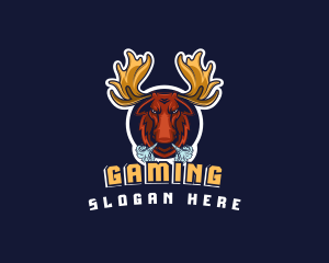 Wild Angry Moose Gaming Logo