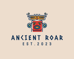 Ancient Aztec Civilization logo design