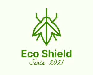 Pesticide - Green Leaf Insect logo design