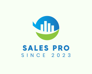 Sales - Modern Investment Company logo design