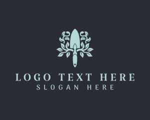 Leaf Gardening Trowel Logo