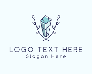 Precious Stone - Premium Crystal Gem logo design