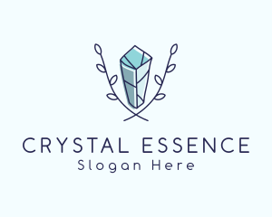 Premium Crystal Gem logo design