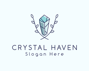 Premium Crystal Gem logo design