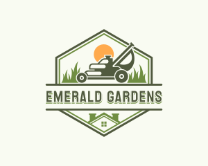 Backyard Lawn Gardener logo design