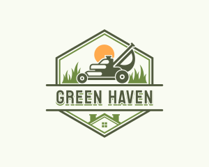 Backyard - Backyard Lawn Gardener logo design