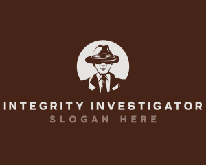 Detective Investigator Agent logo design