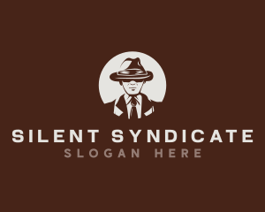 Mobster - Detective Investigator Agent logo design