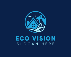 Eco Clean House logo design