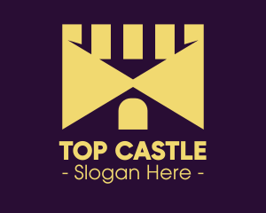 Bow Tie Castle logo design