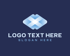 Program - Digital Software Letter X logo design