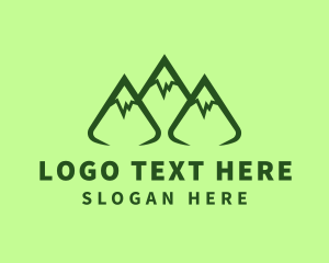 Trek - Green Mountain Environment logo design