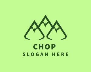 Mountain - Green Mountain Environment logo design