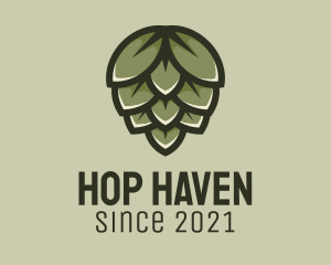 Hop - Organic Craft Beer logo design