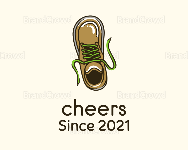Modern Walking Shoes Logo