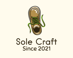 Cobbler - Modern Walking Shoes logo design