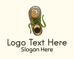 Modern Walking Shoes Logo