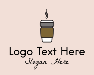 Coffee Cup - Hot Coffee Cup logo design