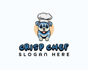 Cute Chef Puppy logo design