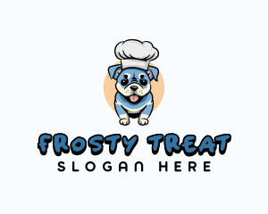 Cute Chef Puppy logo design