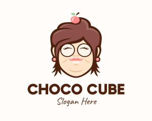 Confectionery - Grandmother Cherry Cupcake logo design