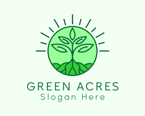 Farming - Farming Plant Cultivation logo design