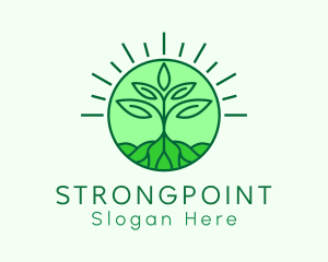 Horticulture - Farming Plant Cultivation logo design
