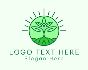 Farm - Farming Plant Cultivation logo design