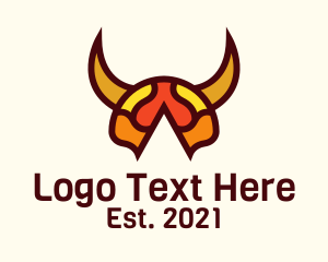 Barbaric - Viking Gaming Helmet logo design