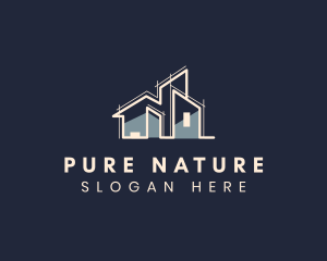 House Building Architecture Logo