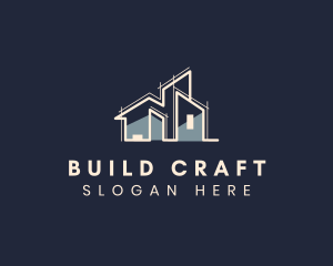 House Building Architecture logo design