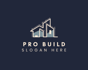 House Building Architecture logo design