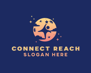 Outreach - Creative Dream Talent logo design