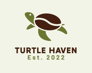 Turtle Coffee Bean logo design