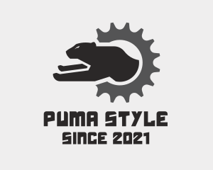 Mechanical Gear Puma logo design