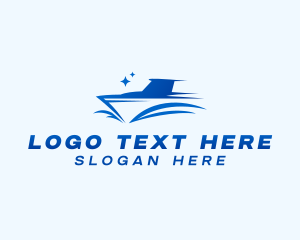 Cruise - Speedboat Transport Cruise logo design