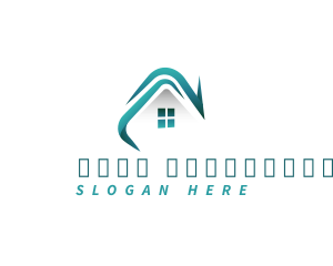 Roofing House Builder logo design