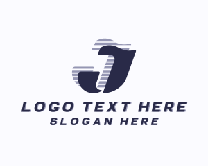 Shipping - Generic Startup Company Letter J logo design