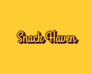 Funky Cursive Brand logo design