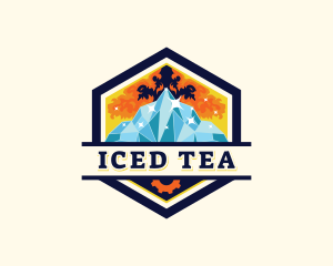 Iceberg Heating Cooling Hvac logo design