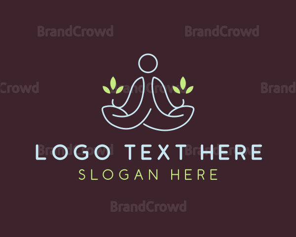 Leaf Yoga Wellness Logo