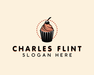 Cupcake Baking Logo