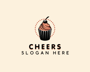 Cupcake Baking Logo