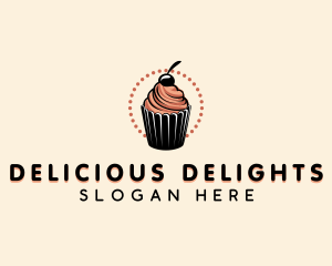 Cupcake Baking logo design