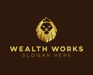 Assets - Lion King Crown Finance logo design