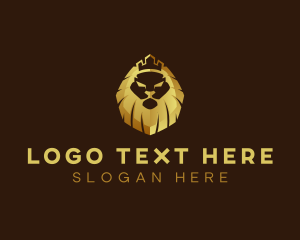 Investment - Lion King Crown Finance logo design