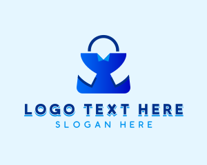 Online Shopping - Apparel Retail Shopping logo design