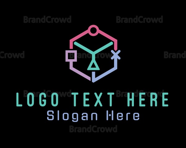 Cube Gaming Logo | BrandCrowd Logo Maker Logo